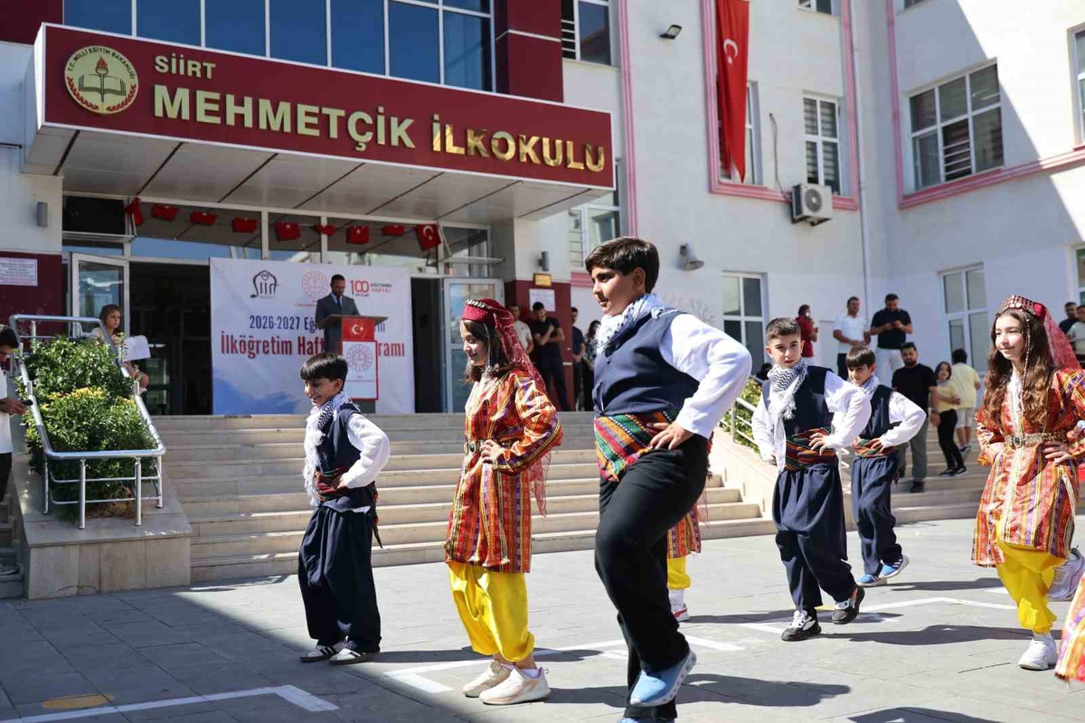 Siirt’te 2026-2027 eğitim-öğretim yılı başladı