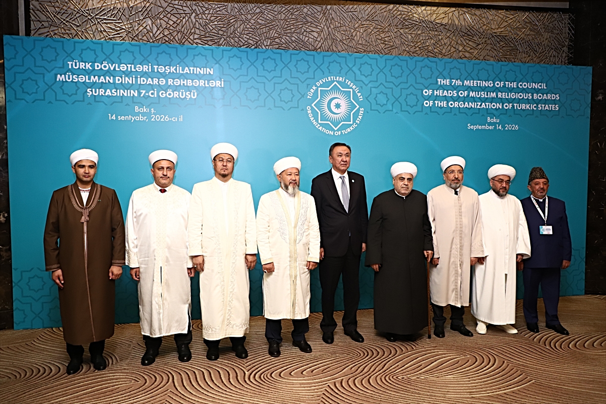 TDT Diyanet İşleri/Dini İdare Başkanları 7. Toplantısı Bakü'de yapıldı