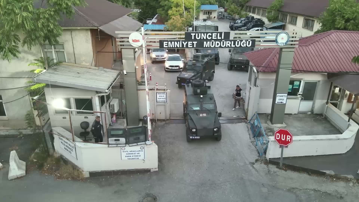 Tunceli’de “Sokaklar Güvende” operasyonu: 8 şüpheliye gözaltı