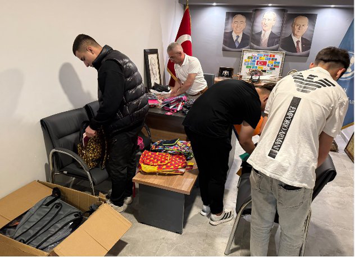 Ülkü Ocakları'ndan 104 öğrenciye eğitim desteği
