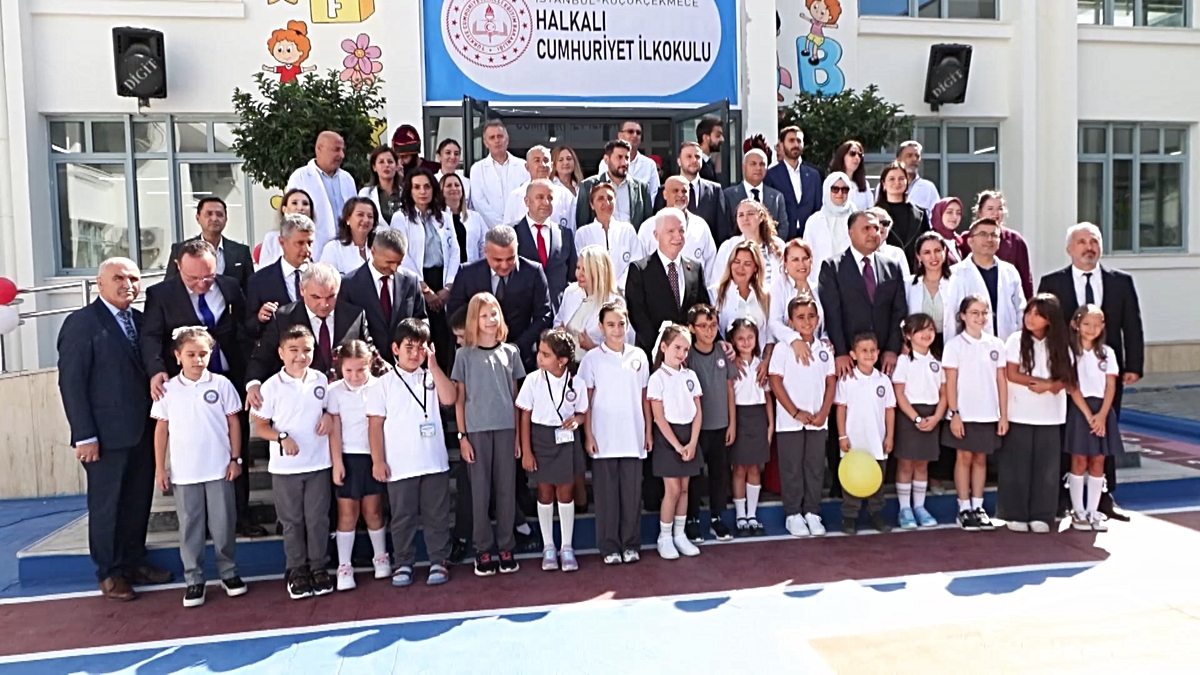Vali Gül, ilk ders zilini çaldı