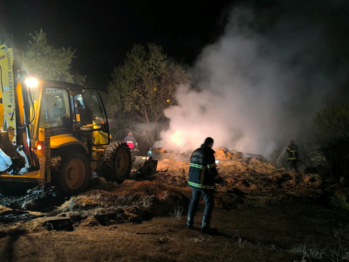 Afyonkarahisar'da besihanede çıkan yangın söndürüldü