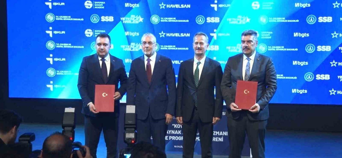 Bakan Işıkhan: 'Bir yıl içerisinde 500 gencimizi KOVAN alanında uzmanlaştırmayı hedefliyoruz'