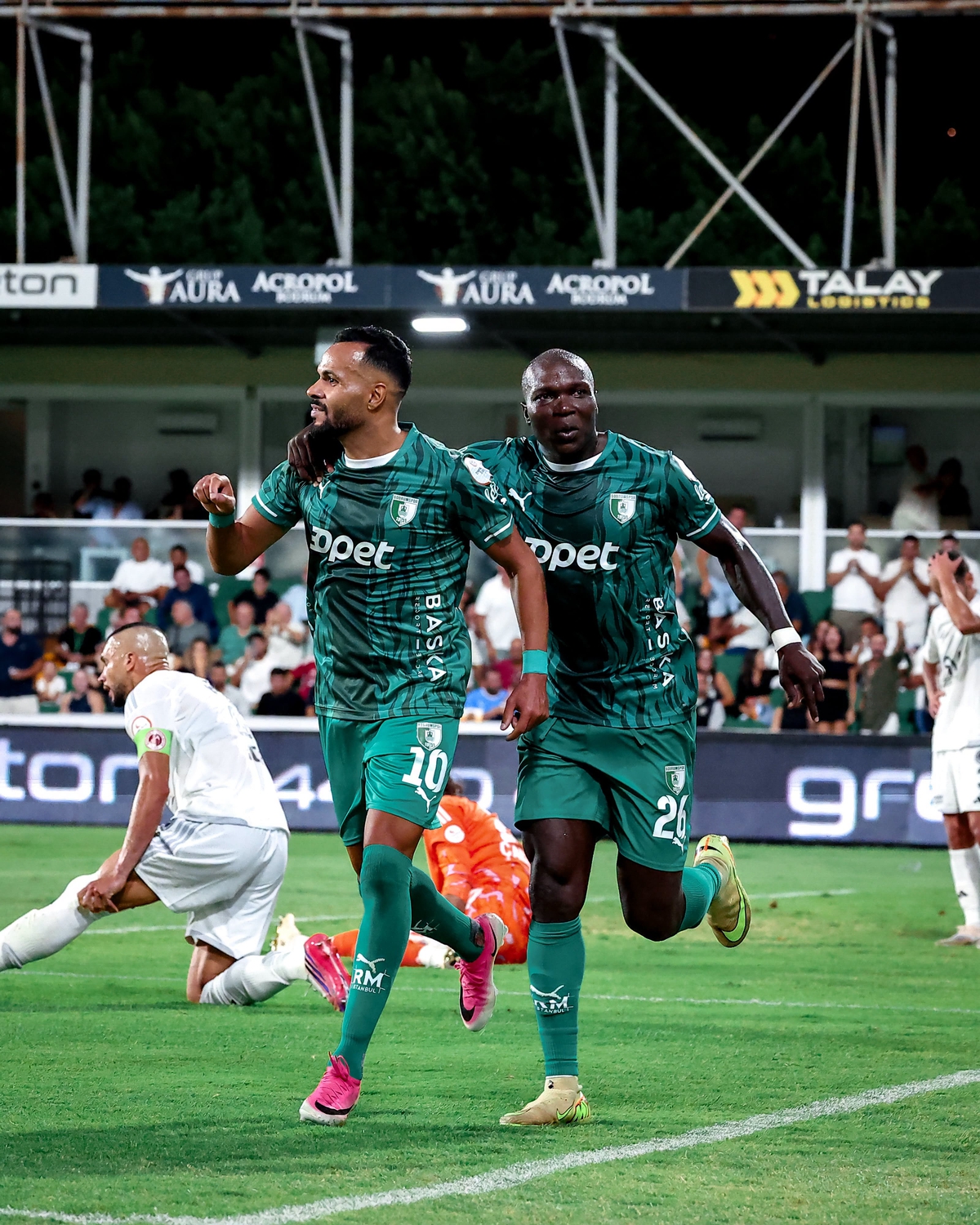 Bodrum FK'da golcüler sahnede