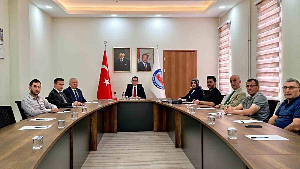 Hisarcık’ta sosyal yardımlar değerlendirildi