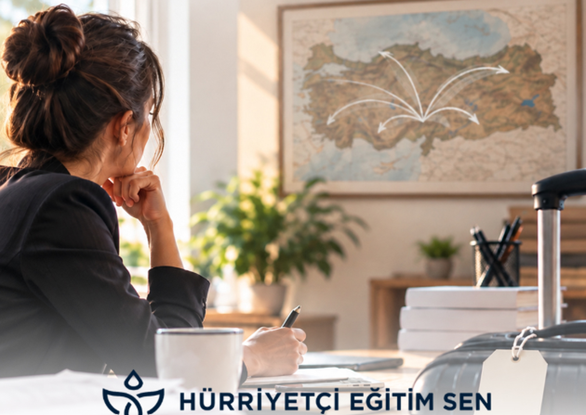 Hürriyetçi Eğitim Sen'den MEB'e çağrı: Alan değişikliği yapan öğretmenlere ikinci il dışı hakkı verilmeli