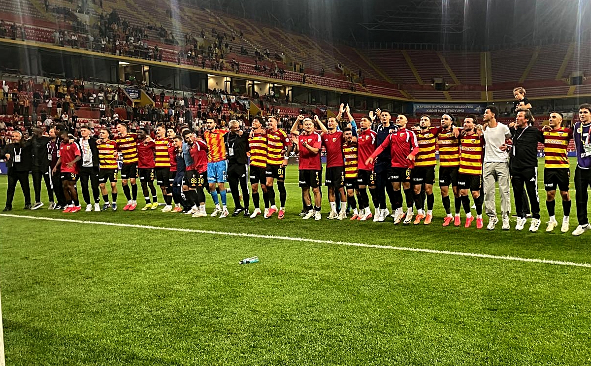Kayserispor, 1'inci Lig'de 7’nci haftayı zirvede tamamladı