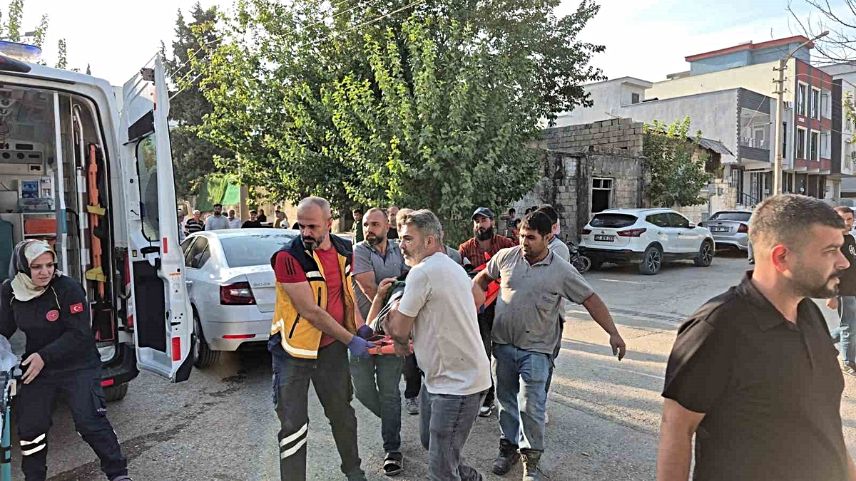 Otomobilin çarptığı yaya yaralandı
