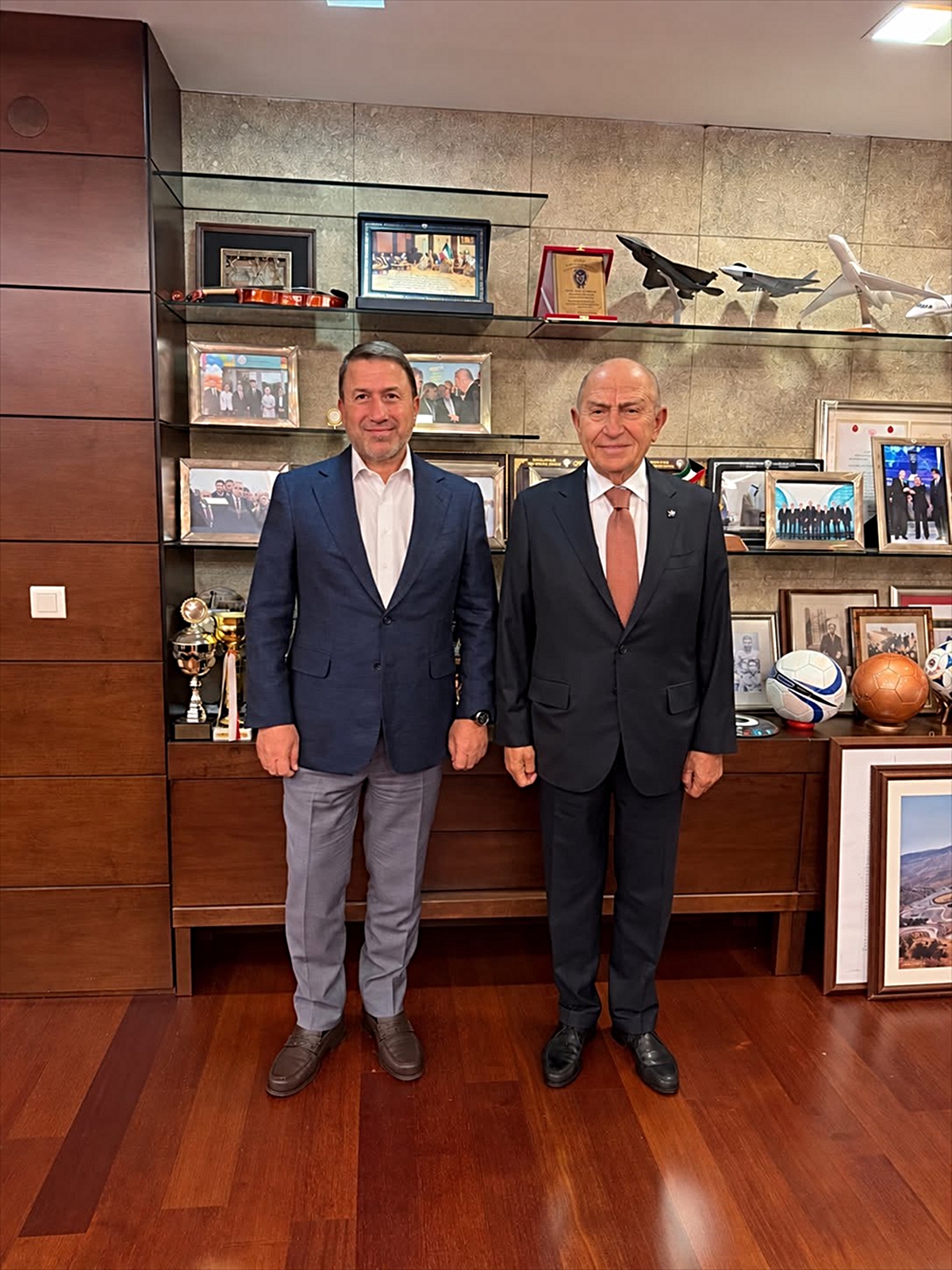 Siirt TSO Başkanı Kuzu'dan Limak Holding onursal başkanı Özdemir'e ziyaret