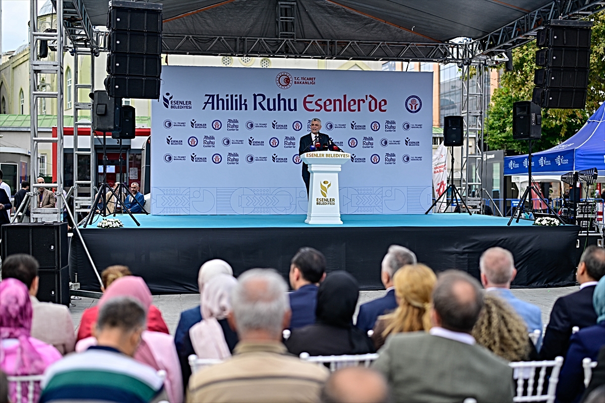Ticaret Bakanı Bolat Ahilik Haftası Açılış Programı’nda konuştu: