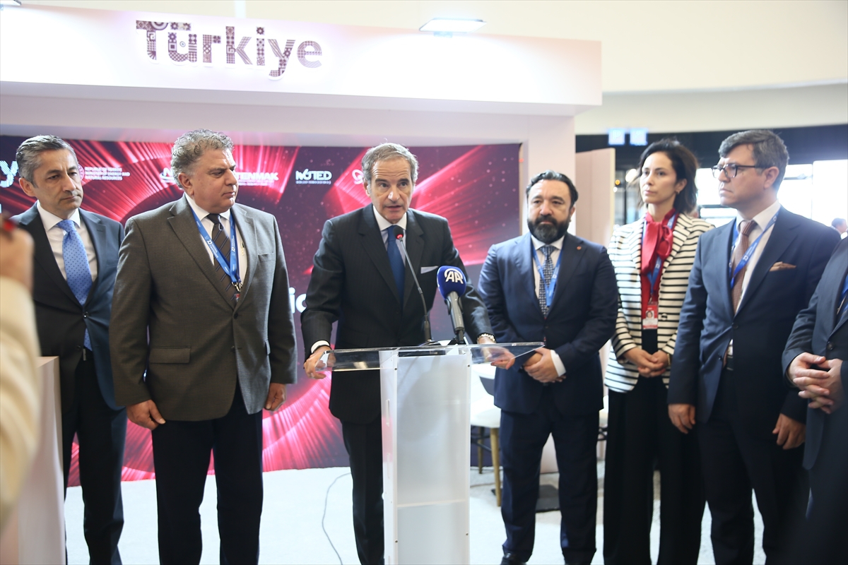 UAEA Başkanı Grossi'den, Türkiye'nin nükleer enerjideki ilerlemesine övgü: