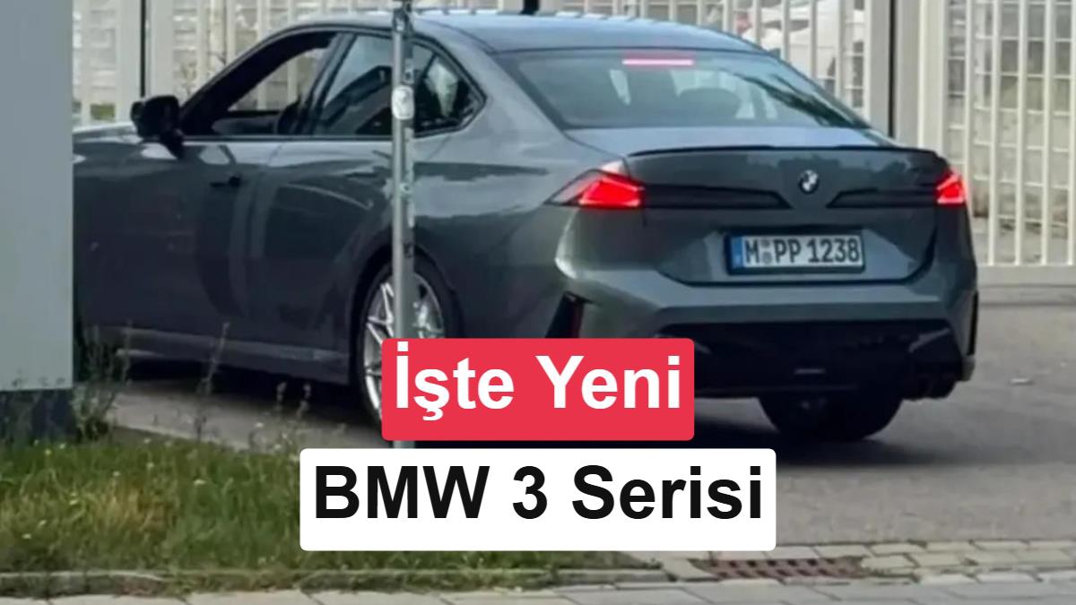 Yeni Nesil BMW 3 Serisi Kamuflajsız Yakalandı