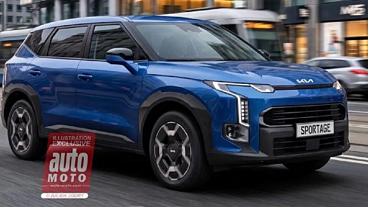 Yeni Nesil Kia Sportage İçin Render Görüntüleri