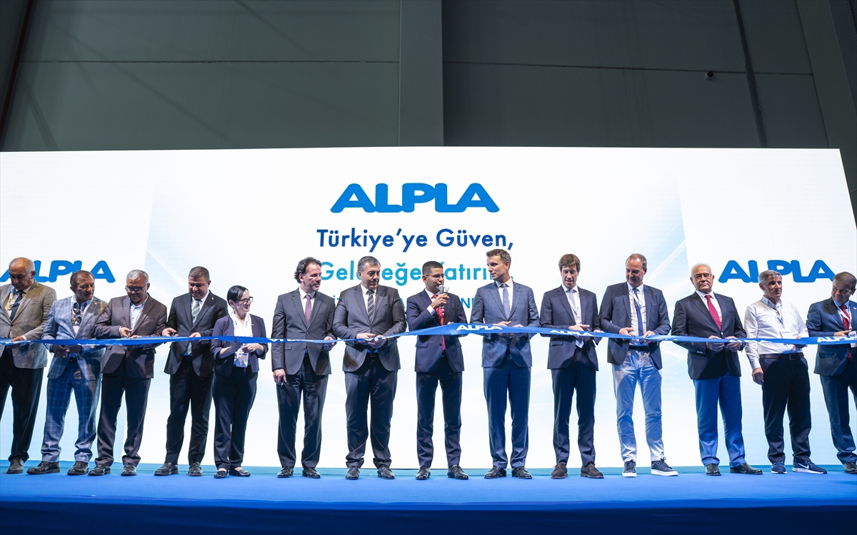 ALPLA, İzmir'de 20 milyon avroluk fabrikayı hizmete aldı