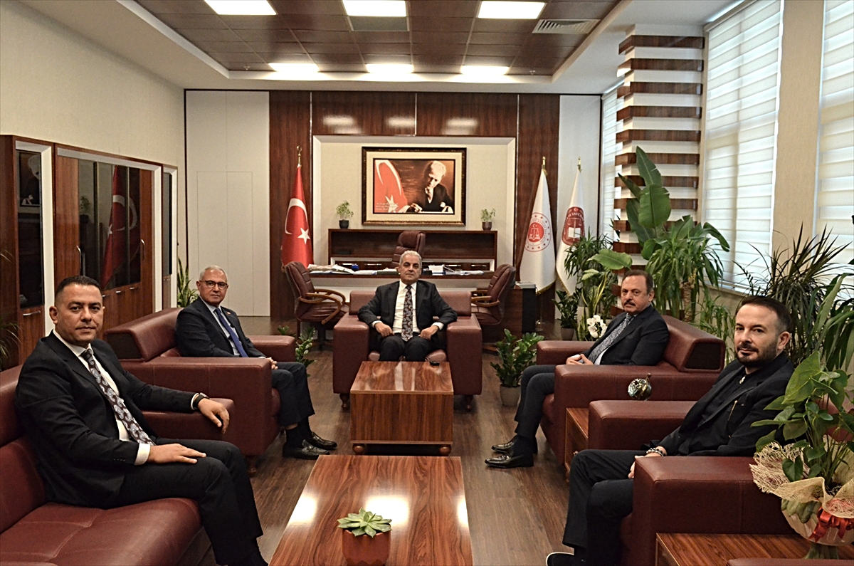 AOSB Başkanı Sütcü'den Adana BAM Cumhuriyet Başsavcısı Çelikkol'a ziyaret