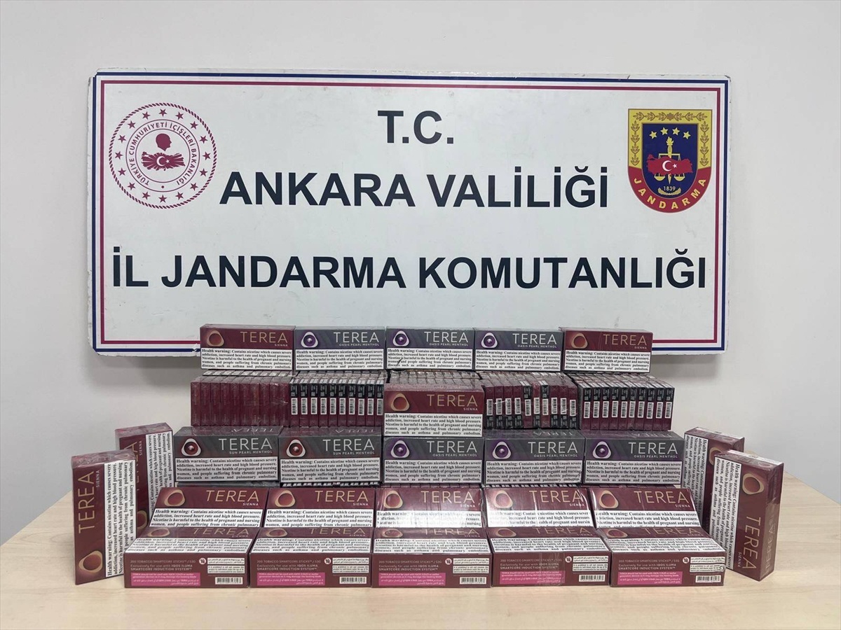 Başkentte okul çevrelerindeki denetimlerde kaçak elektronik sigara tütünü ele geçirildi