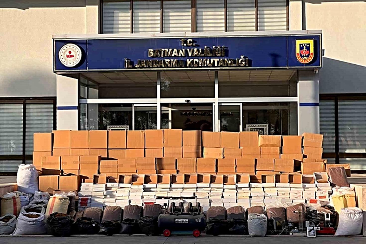 Batman’da kaçakçılık operasyonları: 2 gözaltı