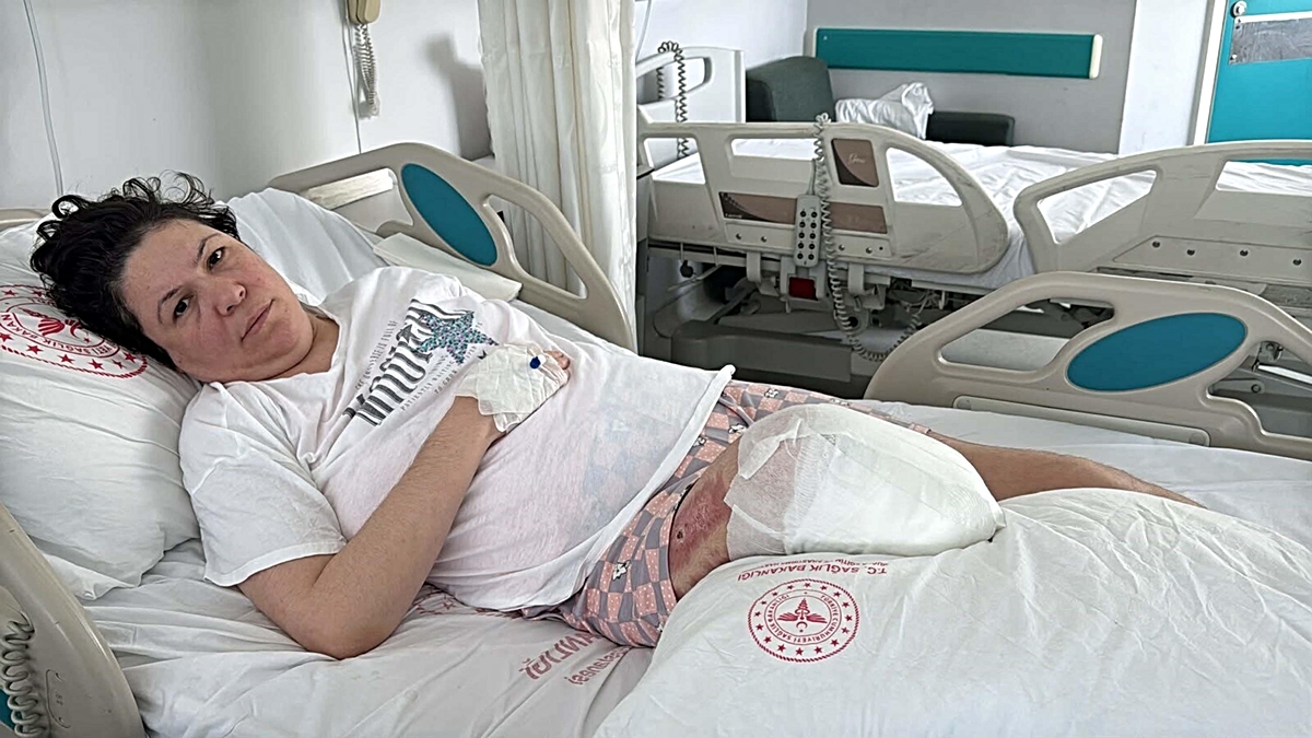 Hatice Katrancı'nın iki bacağı ampute edildi