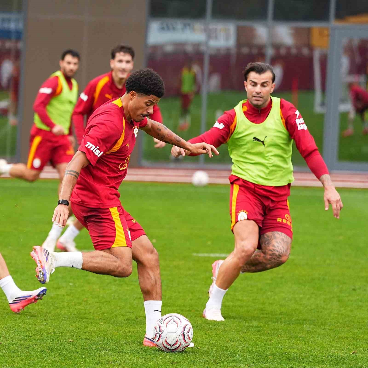 Galatasaray, Trabzonspor maçı hazırlıklarını sürdürdü
