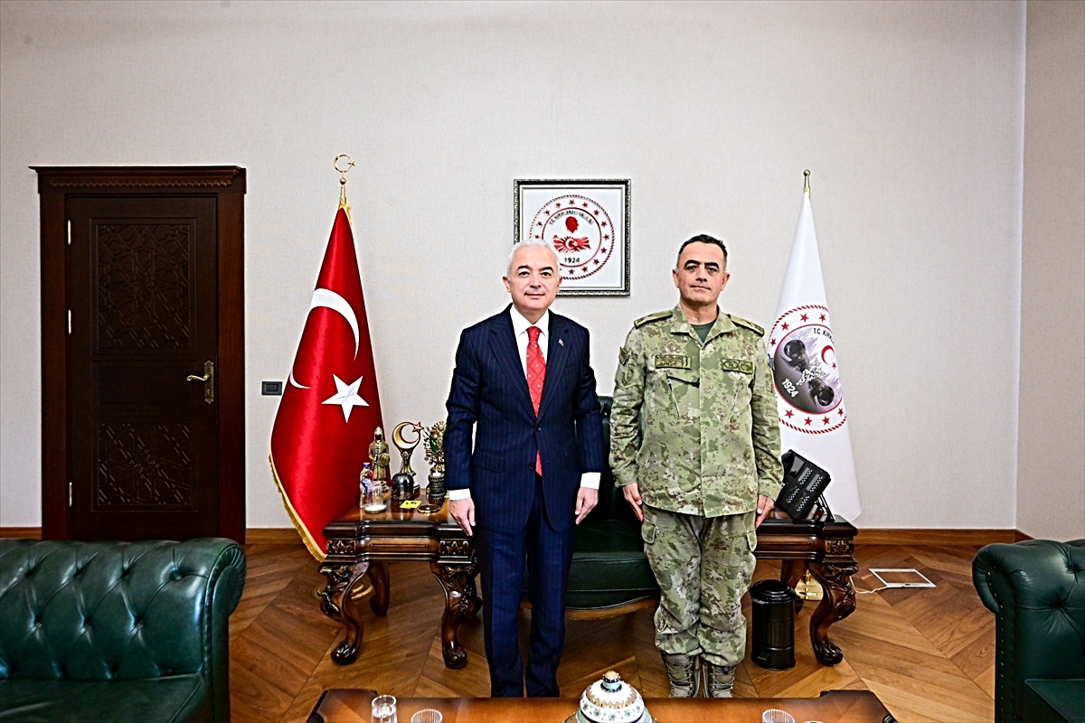 Kırklareli Valisi Turan'a ziyaret