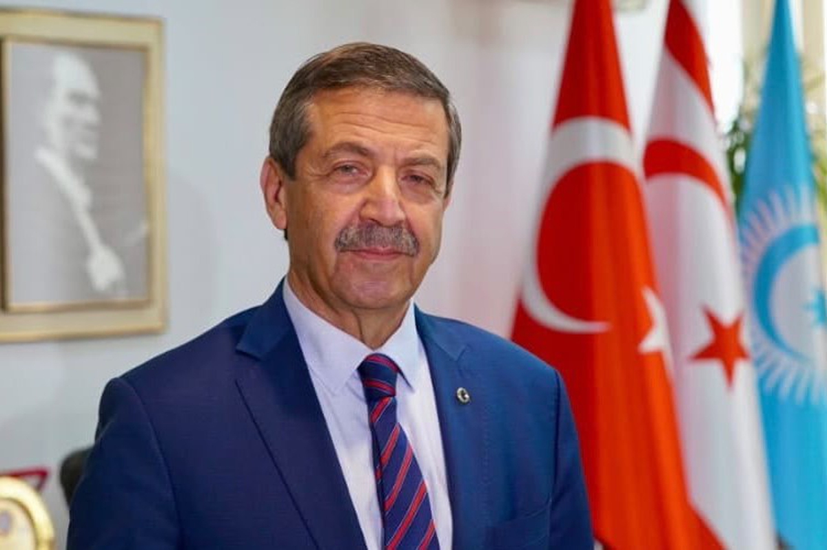 KKTC Dışişleri Bakanı Ertuğruloğlu: 'Kıbrıs Türk halkının geleceğinin yegane zemini, egemen eşit iki devlettir'