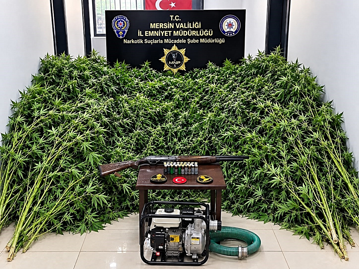 Mersin’de uyuşturucu operasyonu 4 şüpheli yakalandı