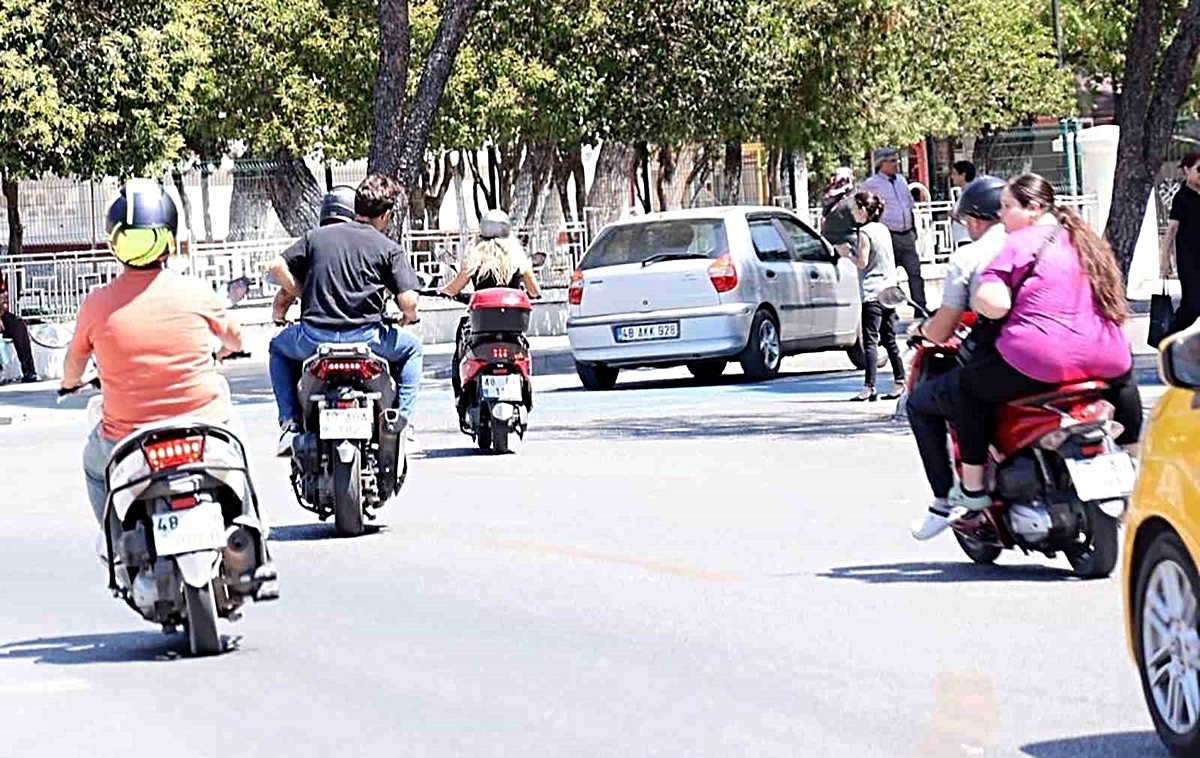 Muğla’da motosiklet sayısı 325 bin 559’a ulaştı