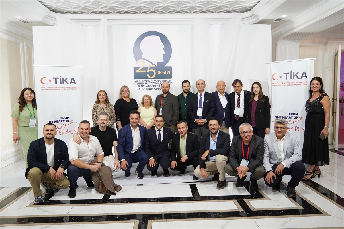 TİKA desteğiyle Kazakistan'da uluslararası travmatoloji ve ortopedi konferansı düzenlendi