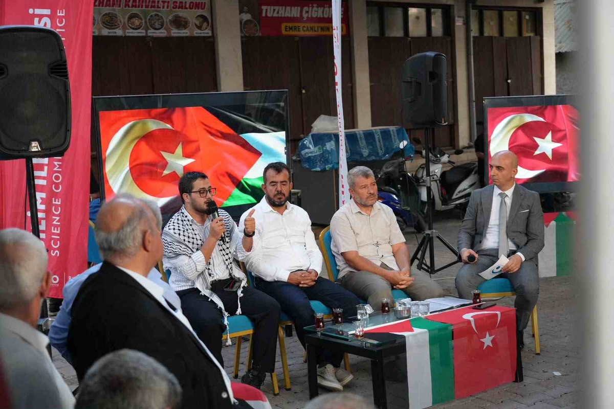 Adıyaman Üniversitesinden 'Gazze’ye yankı ol' temalı bilim kafe etkinliği