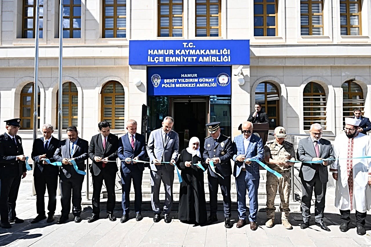 Ağrı'da Şehit Yıldırım Günay'ın İsmi Polis Merkezine Adı Verildi