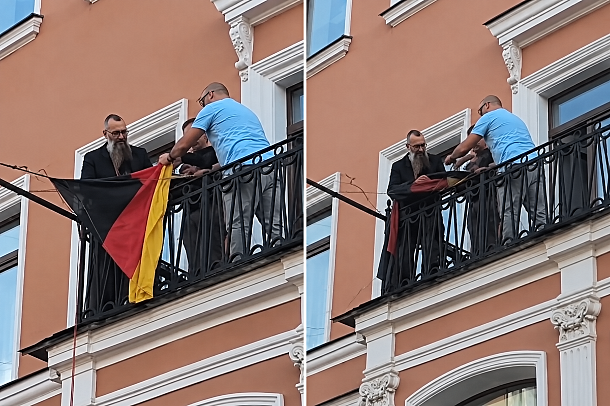 Almanya'nın St. Petersburg Başkonsolosluğu kapatıldı: Bayrak indirildi