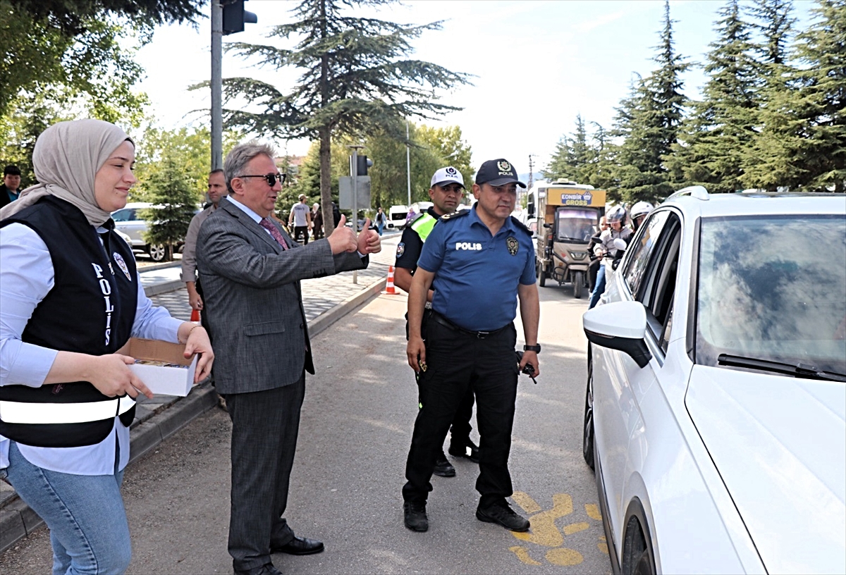 Bilecik'te yaya geçitlerinde denetim yapıldı