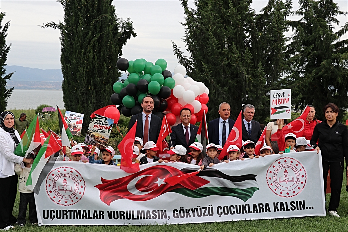 Burdur'da Gazzeli çocuklara destek etkinliği yapıldı