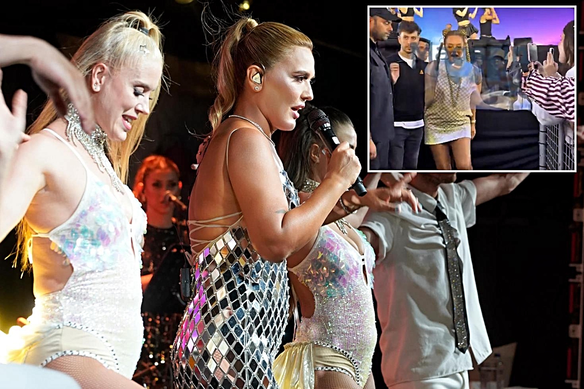 Demet Akalın’a konserinde taciz şoku: Her tarafımı elledi ya