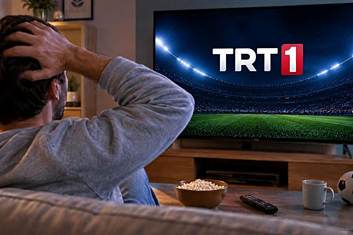 Dün gece maç izlemek için TRT'yi açanlar şoke oldu