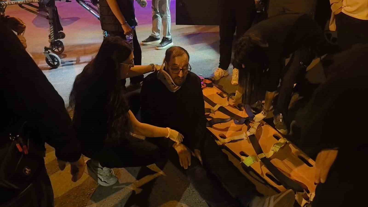 Erzurum’da vur-kaç kazası: Polis güvenlik kameralarından sürücüyü arıyor