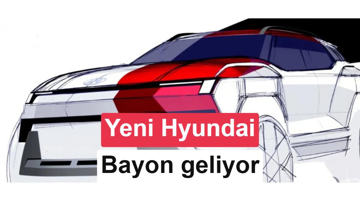 Hyundai Bayon'un ikinci nesli yolda: Daha köşeli SUV kimliği