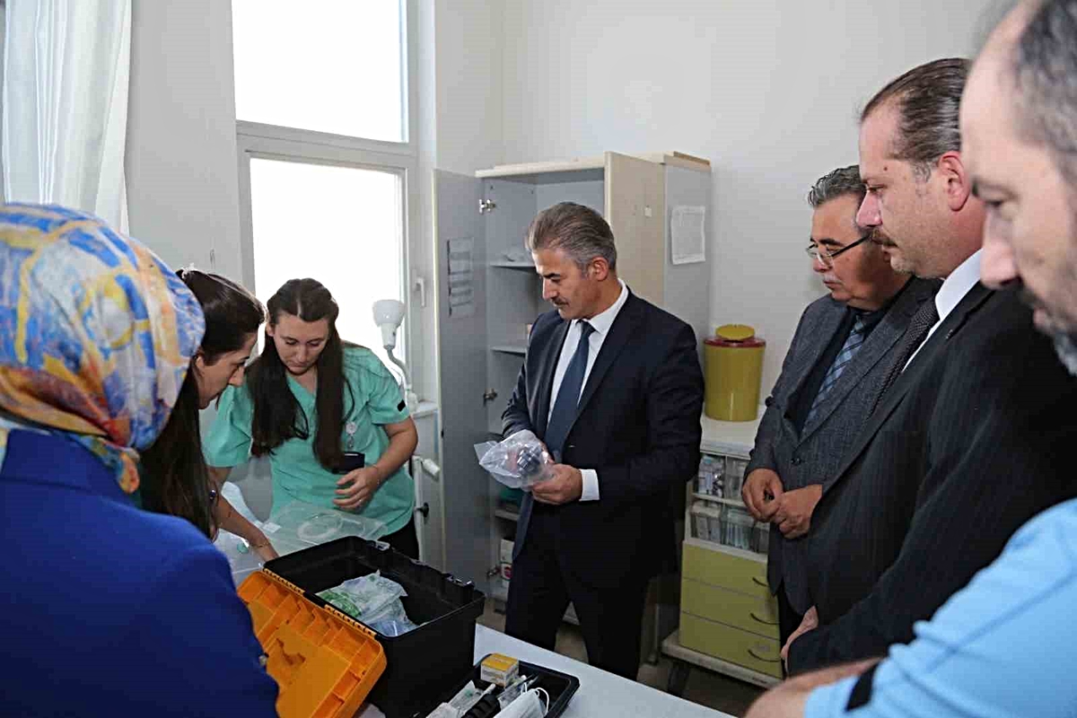 İl Sağlık Müdürü Meral, Palandöken’de sağlık hizmetlerini yerinde inceledi
