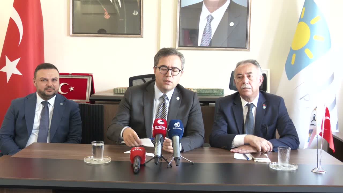İYİ Partili Yılmaz: ''Terörsüz Türkiye' paketinin kurdelesini açtığımızda, ihanet karanlığıyla karşı karşıya kalıyoruz'