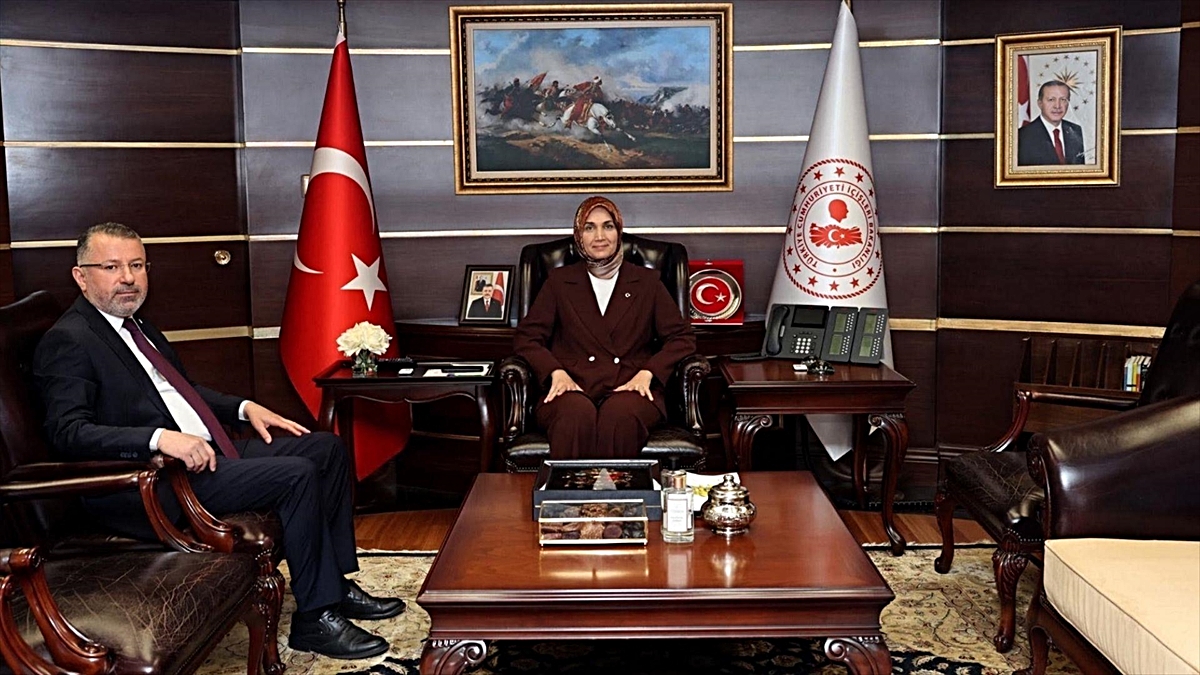 KBÜ Rektörü Kırışık'tan İçişleri Bakan Yardımcısı Yiğitbaşı'na ziyaret