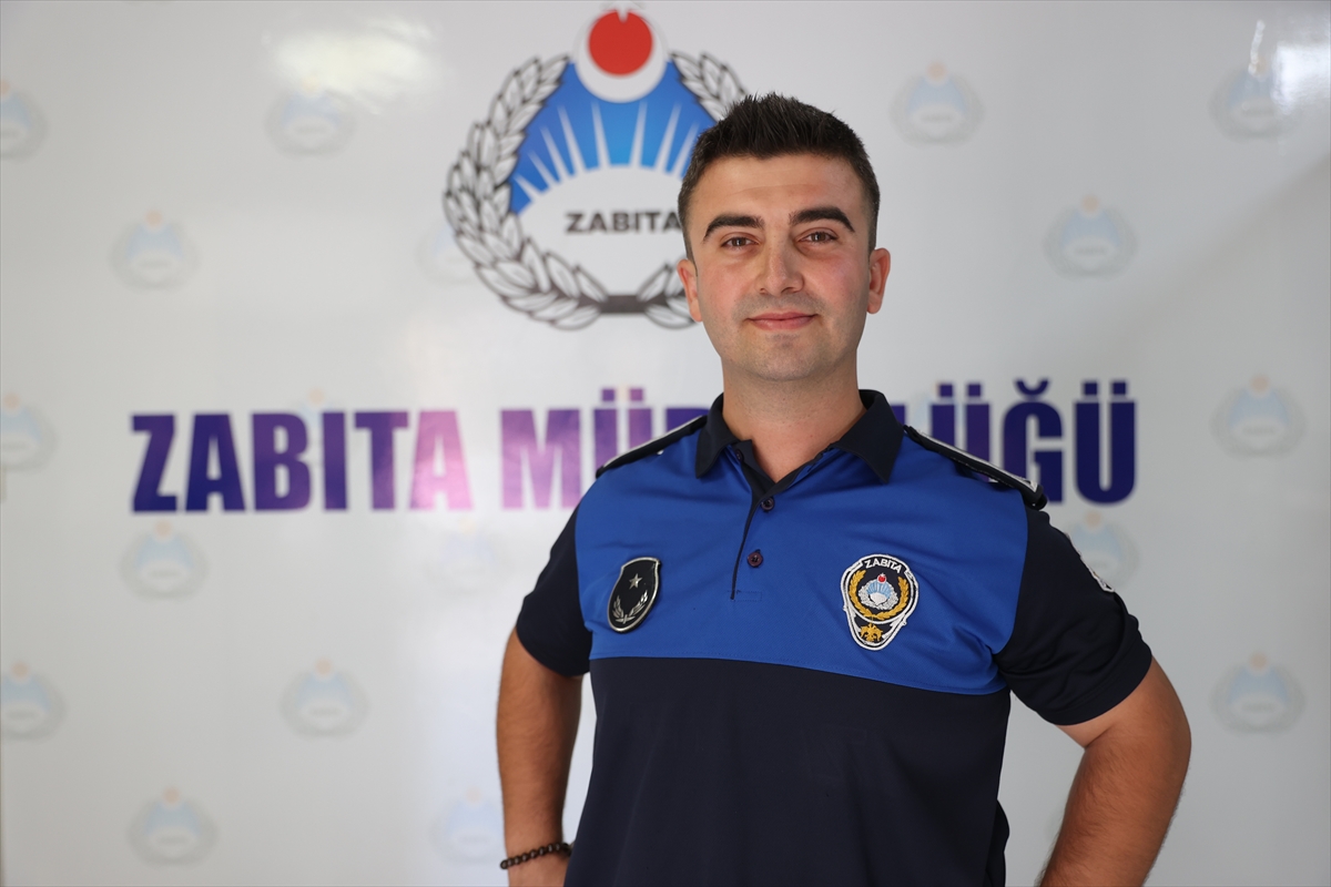 Kırklareli'nde zabıta ekiplerinin turist için 'magnet arama seferberliği' ilgi gördü
