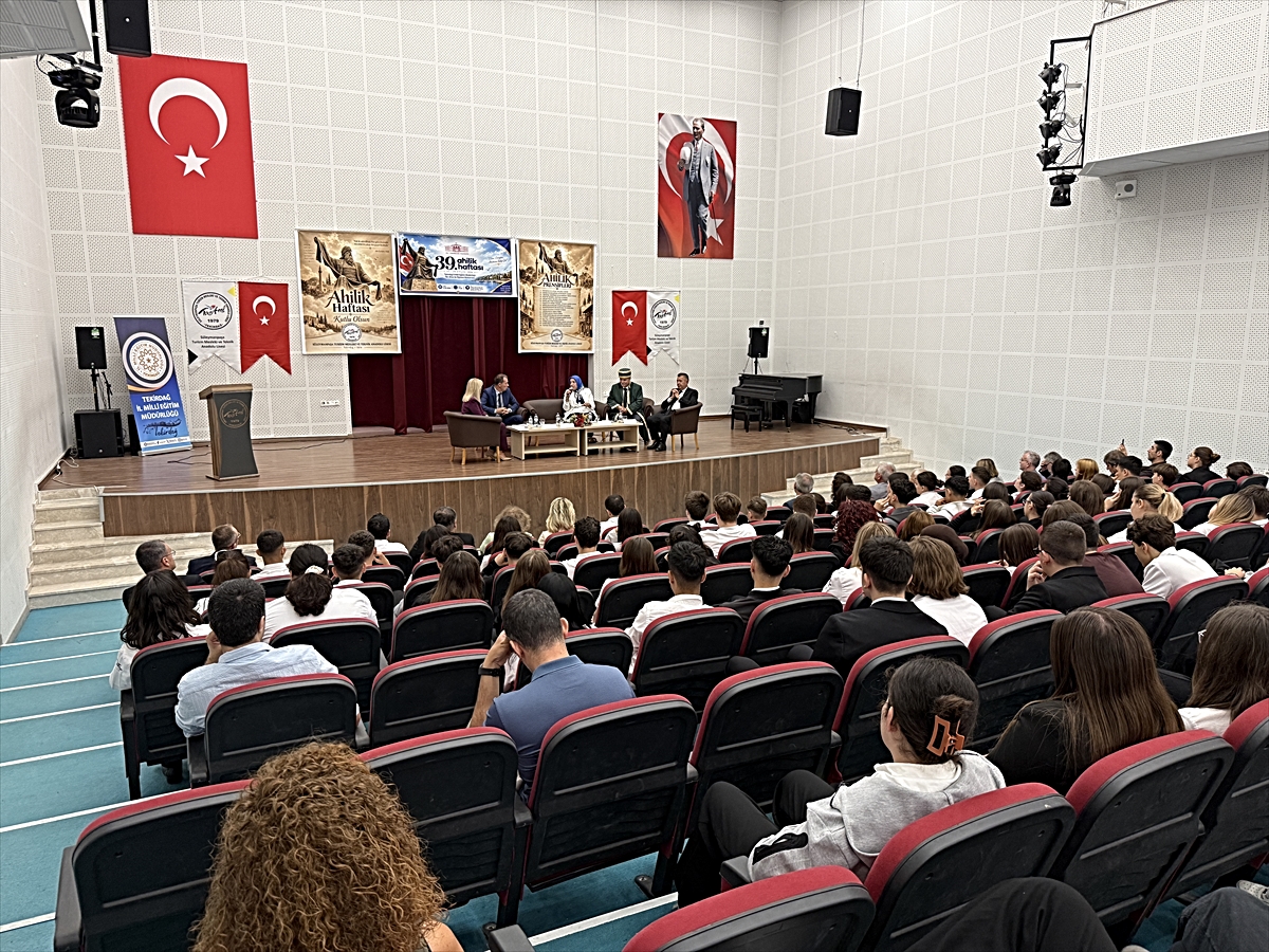 Tekirdağ'da öğrencilere ahilik geleneği anlatıldı