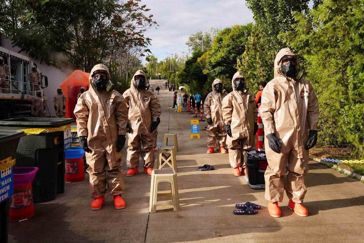 AFAD’dan Kırıkkale’de geniş kapsamlı endüstriyel kaza tatbikatı