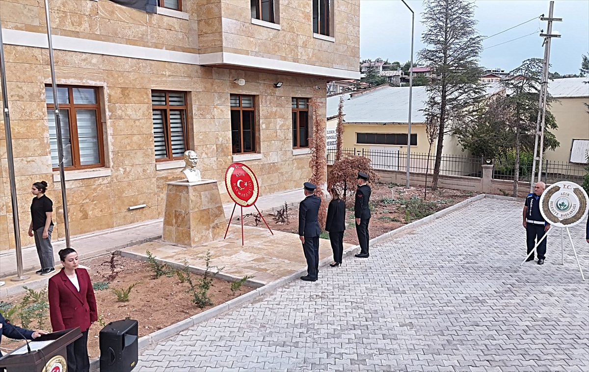 Ağın'da 19 Eylül Gaziler Günü dolayısıyla tören yapıldı