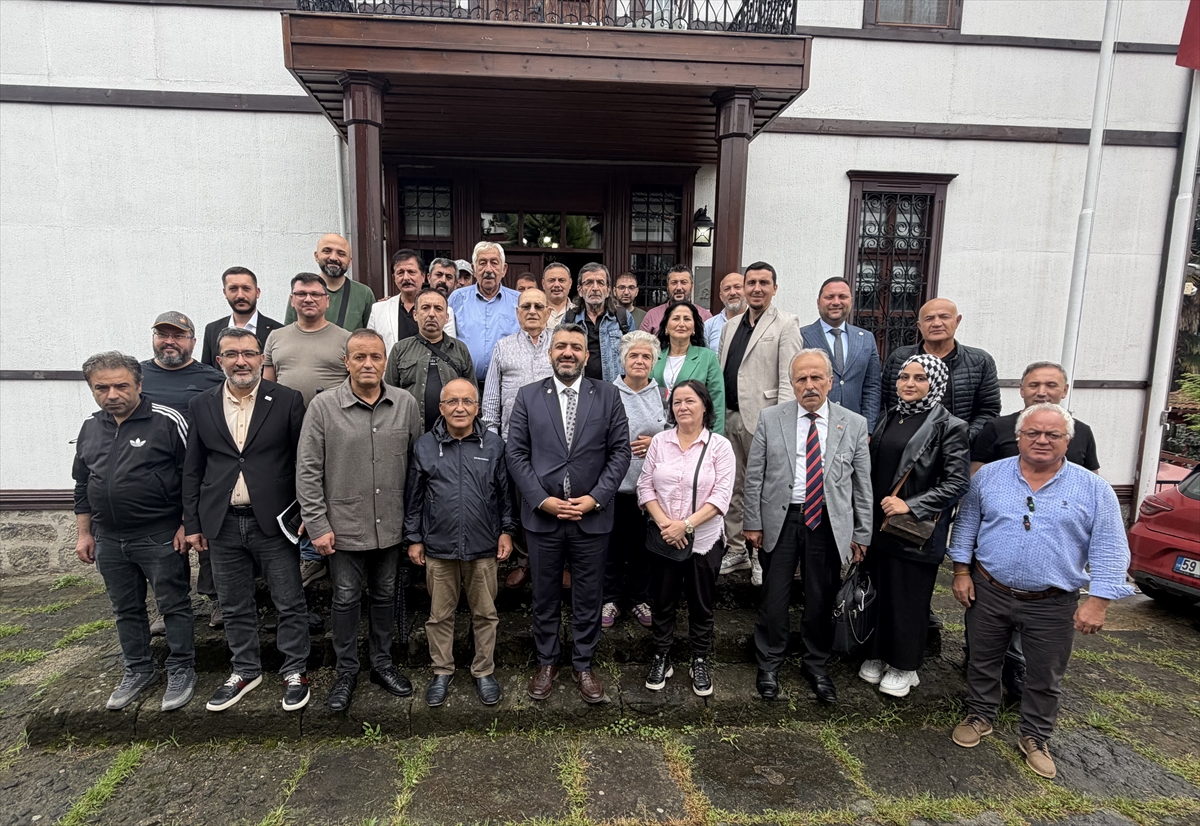 AK Parti Giresun İl Başkanı Alkan, gazetecilerle bir araya geldi