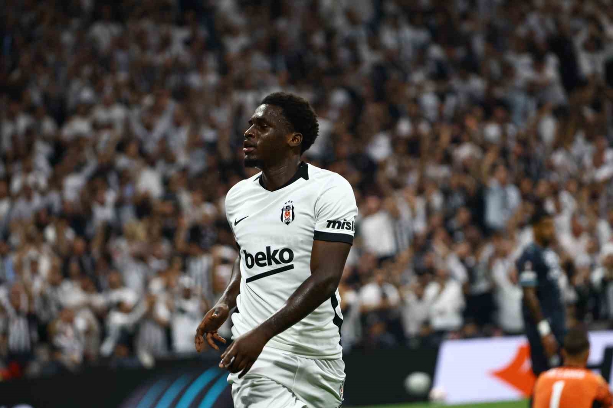 Beşiktaş’ta Ernest Poku ilk golünü attı