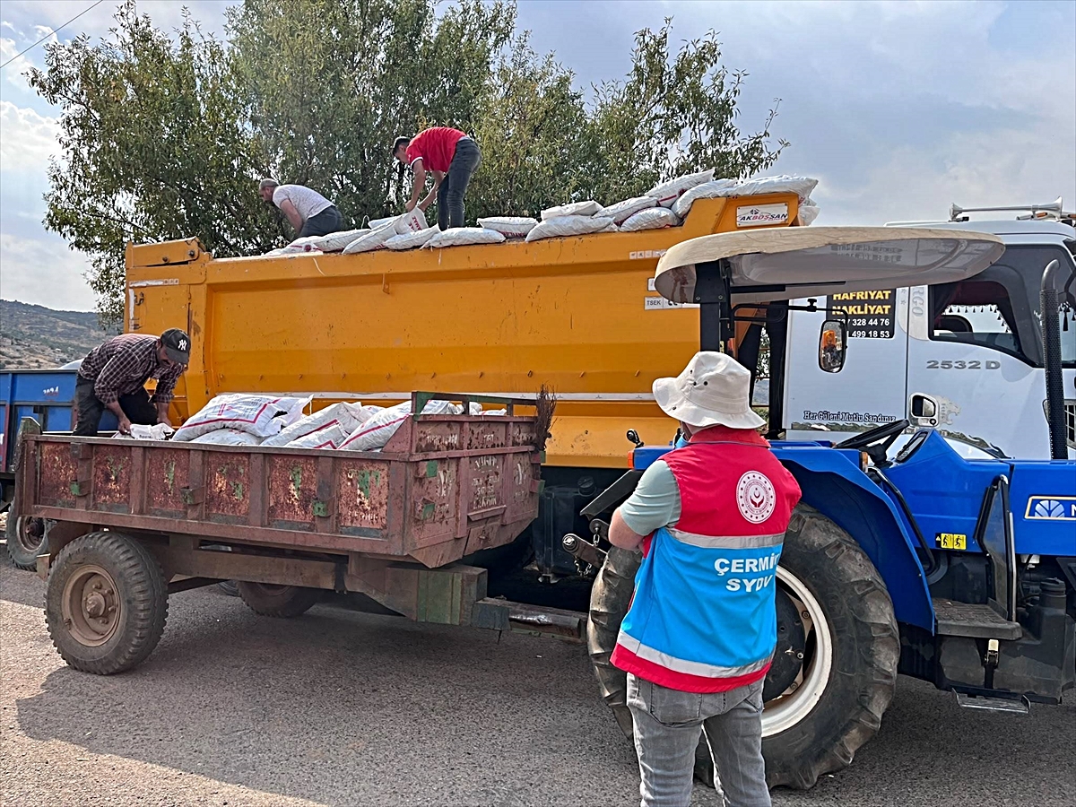 Çermik'te 4 bin 500 aileye kömür desteği