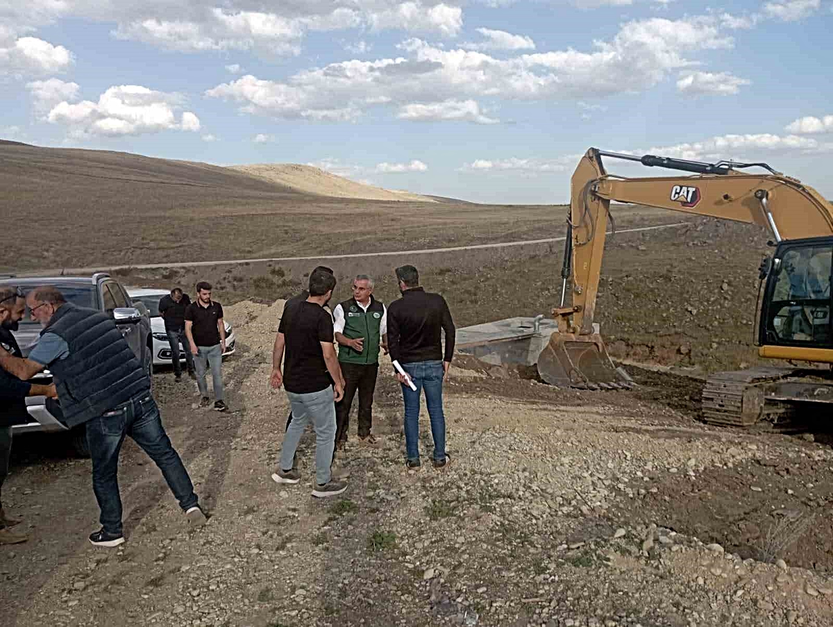 DSİ 24. Bölge Müdürü Kotan Kars’taki sulama projelerini yerinde inceledi
