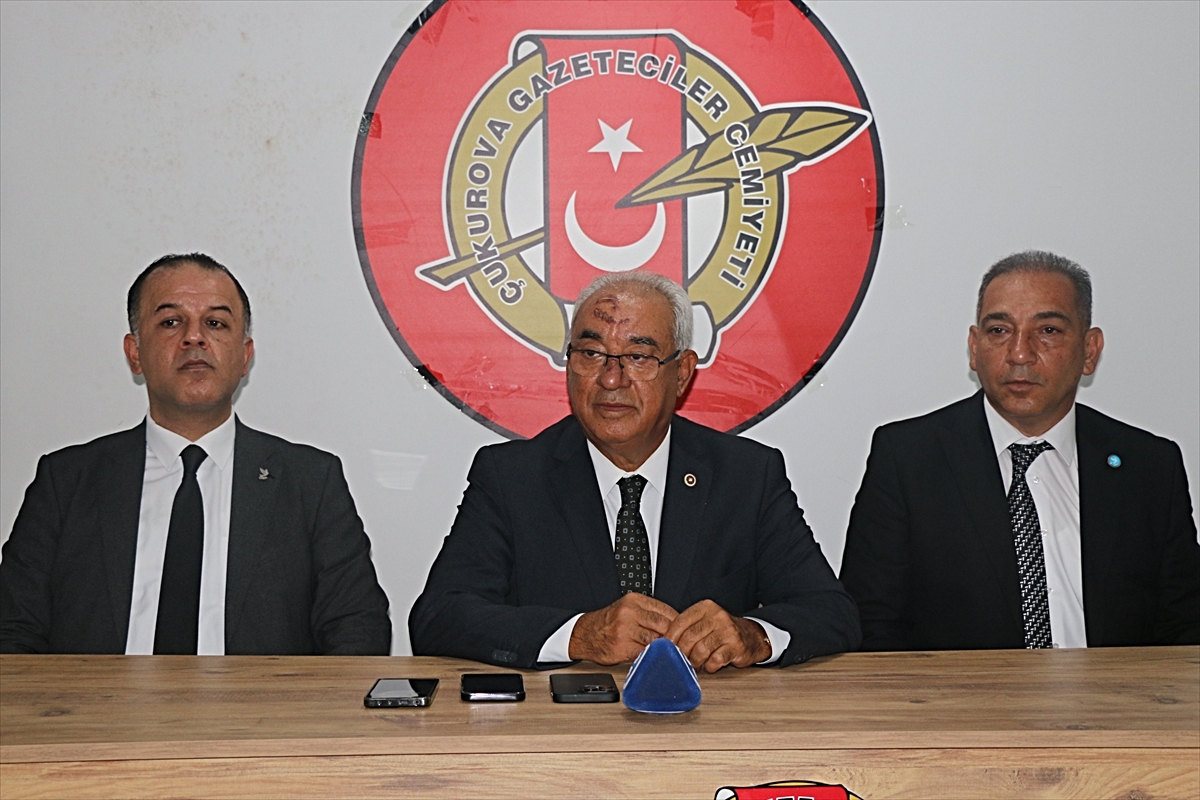 DSP Genel Başkanı Aksakal, Adana’da gazetecilerle buluştu