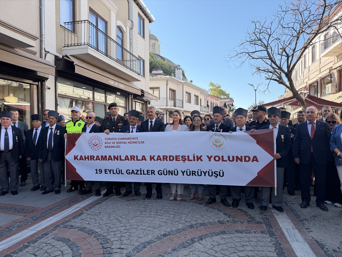 Edirne'de Gaziler Günü kutlandı